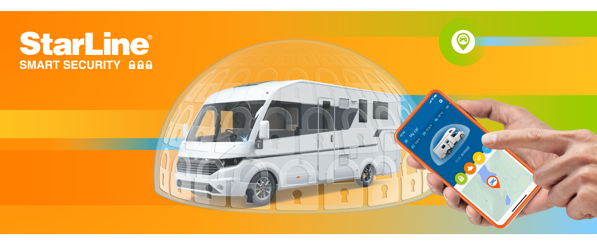 StarLine Smart Security for motorhomes and campers