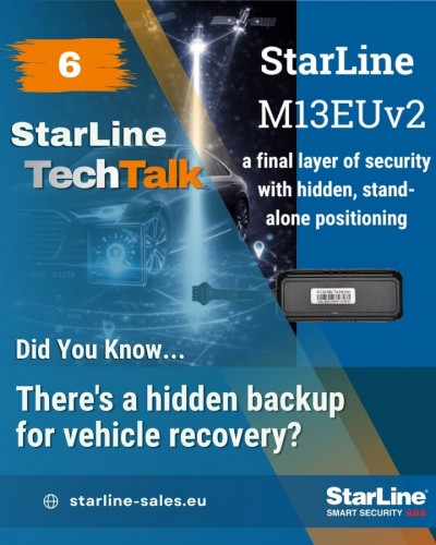 Thieves can cut a car alarm, but one tracker keeps transmitting even when the main system is disabled. The StarLine M...