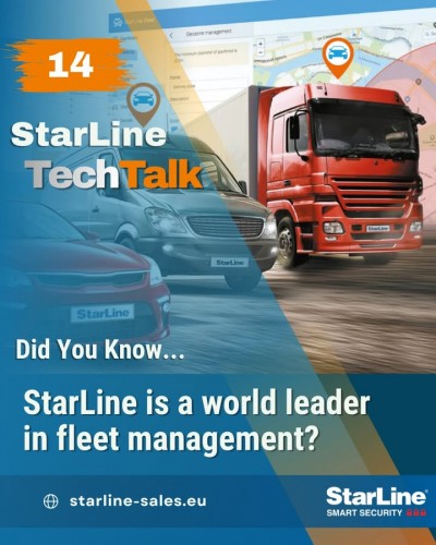 Over 1,500 commercial fleets rely on the same StarLine technology that protects your car. The starline.online adds 24...