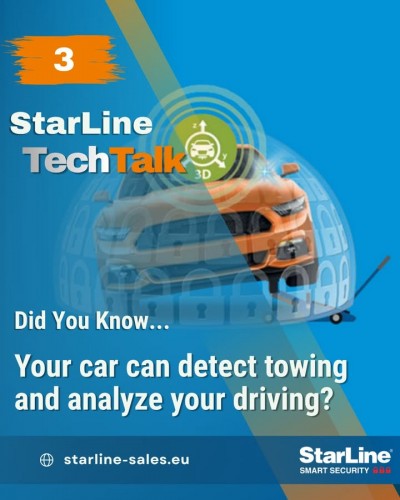 Your car's built-in sensor can tell if someone is trying to tow it away. This 3D accelerometer detects towing, jackin...