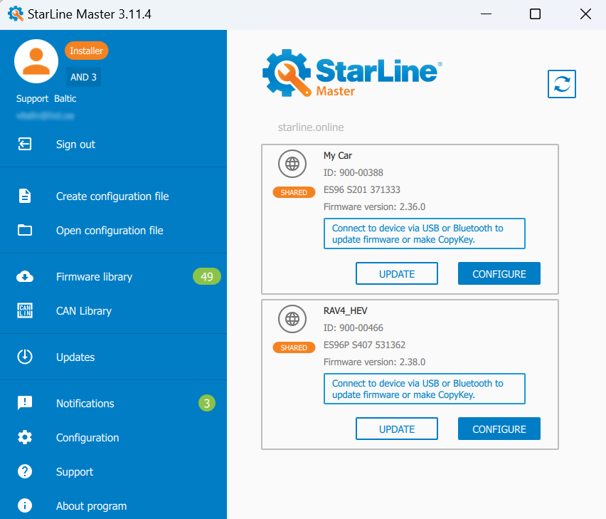 4. Did you know a StarLine system can be adjusted without the car coming back?