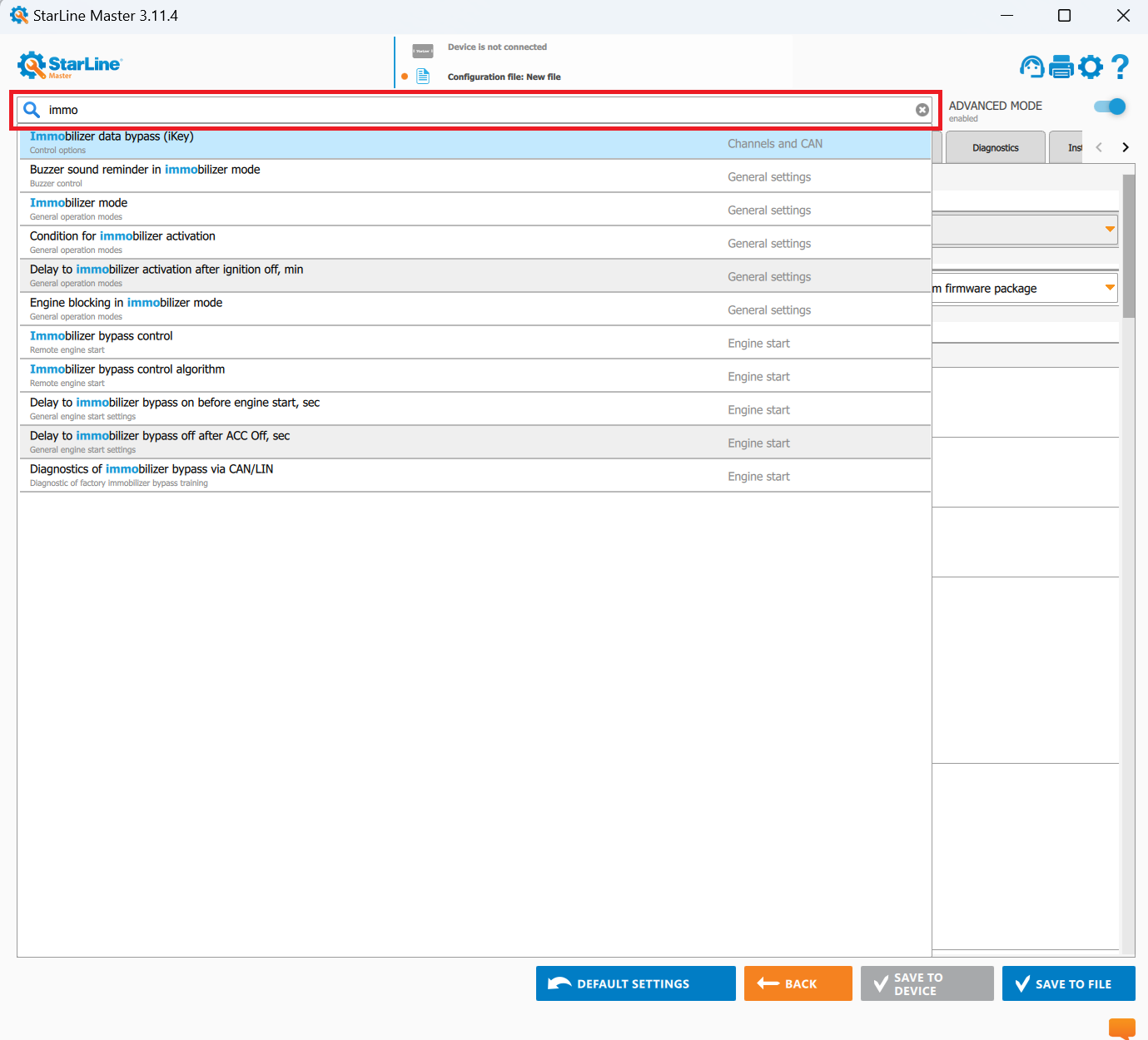 6. Did you know StarLine Master has a search box?