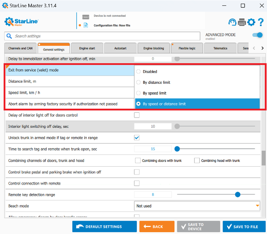 11. Did you know service mode can close itself?
